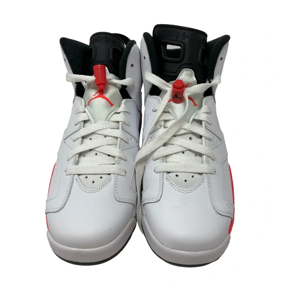 NIB Nike Air Jordan 6 Retro OG 7Y White Infrared Black 7‎